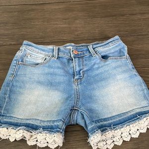 Old navy denim blue shorts